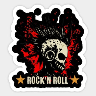 skull a2 Sticker